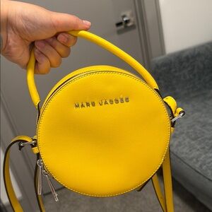 Marc Jacobs Crossbody Yellow Leather Mini Bag